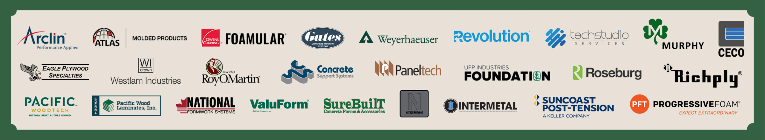 25 Website Sponsor Banner 2025 Sponsors
